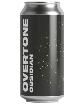 Overtone Obsidian Milk Stout 440ml (6.5%)