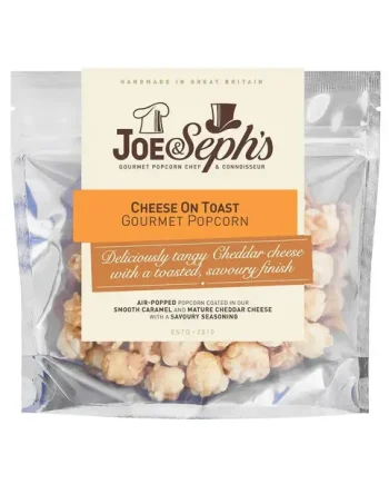 Joe & Seph's Cheese On Toast Popcorn Pouch, 32 g