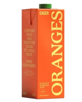 Eager Orange Juice, 1 L