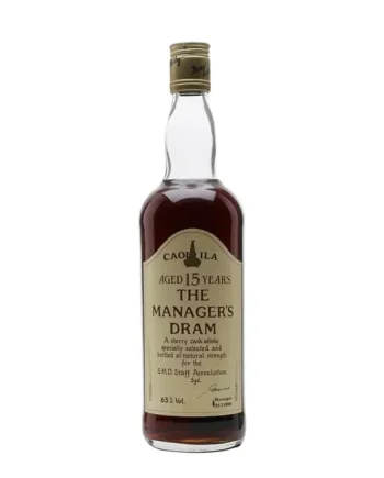 Caol Ila 15 Year Old Bot.1990 Manager's Dram Sherry Cask