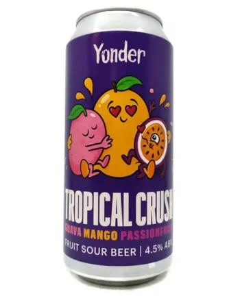 Yonder Tropical Crush Triple Fruited Sour 4.5% (440ml can)