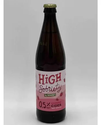 Hogan's High Sobriety Raspberry Cider - The Online Cider Shop