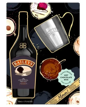 Baileys Irish Cream Hot Chocolate Mug Gift Pack, 70 cl