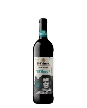 19 Crimes Mid Strength Red Wine, 75 cl