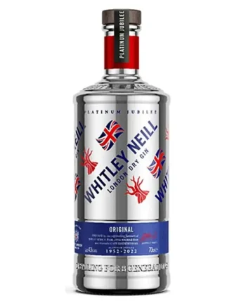 Whitley Neill Platinum Jubilee Gin, 70 cl