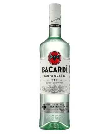 Bacardi Carta Blanca Rum, 70 cl