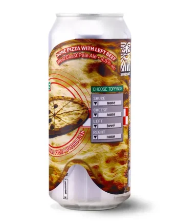 None Pizza With Left Beef, 4.5%