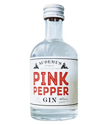 Audemus Pink Pepper White Label Gin Miniature, 5 cl