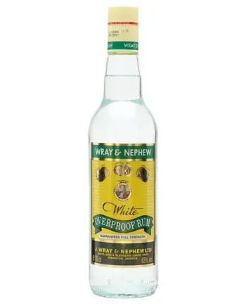 Wray & Nephew White Over Proof Rum, 70 cl