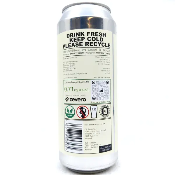 DEYA Sun Hour Kolsch 4.2% (500ml can)