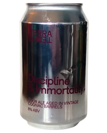 Terra Tempo Discipline & Immortality Oak Aged Sour Ale Aged in Vintage Cognac Barrels 330ml (8%)