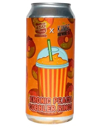 450 North Brewing Kronic Peach Cobbler Rings XL x Kings Brewing Collab Smoothie Sour 473ml (5.3%)
