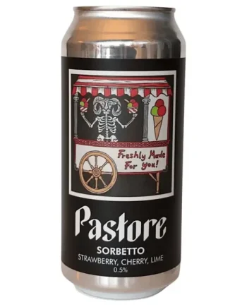 Pastore Sorbetto Strawberry, Cherry, Lime Alcohol Free Sour 440ml (0.5%)