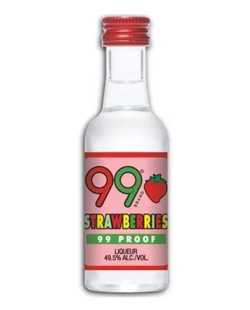 99 Proof Strawberries Liqueur, 5 cl