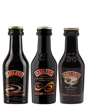Baileys Irish Cream Liqueur Trio Miniature Pack, 3 x 5 cl