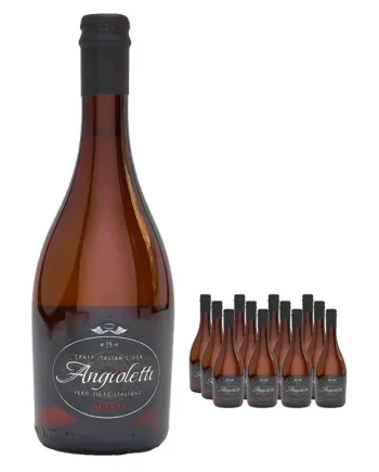 Angioletti Secco Cider, 12 x 500 ml