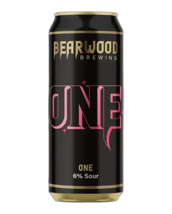 Bearwood ONE SOUR Mango, Passionfruit and Banana Sour 440ml (6%)