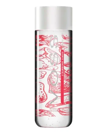 Voss Strawberry Ginger Sparkling Water, 375 ml