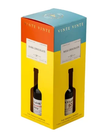 Taylor's Miniature Port & Vinte Vinte Chocolate Set, 4 x 5 cl