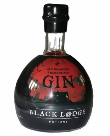 Black Lodge Potions Wild Strawberry & Black Pepper Gin, 70 cl