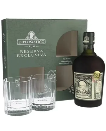 Diplomatico Reserva Exclusiva Rum Gift Set, 70 cl