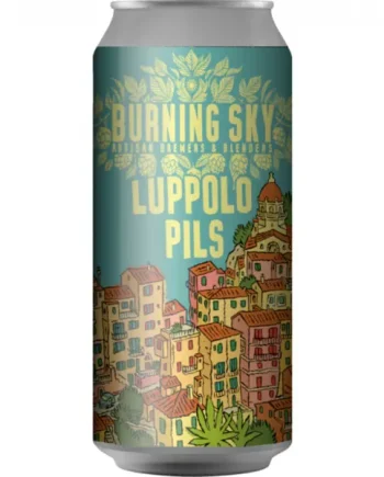 Burning Sky Luppoleto Pils Italian Pilsner 440ml (5.2%)