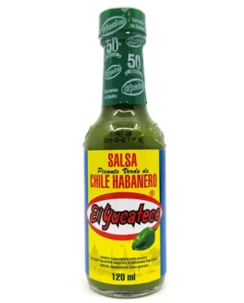 El Yucateco Habanero Green Hot Sauce (120ml)