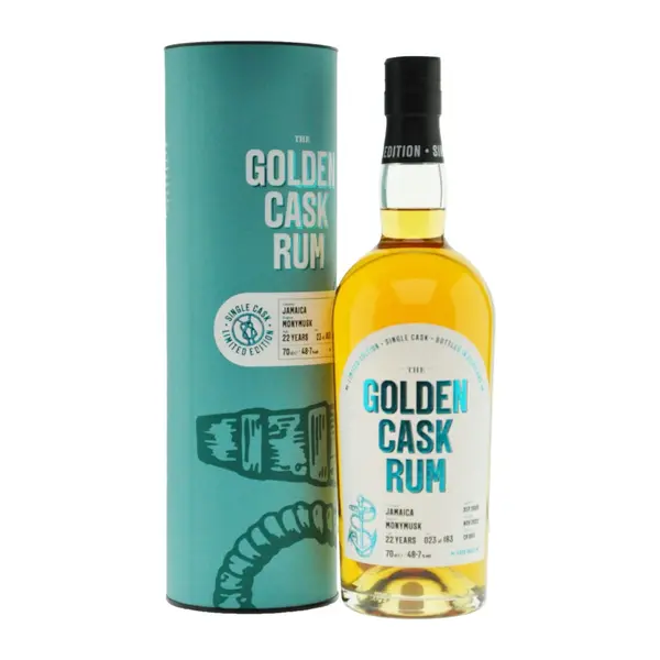 Golden cask Rum- Jamaican Monymusk 22yo