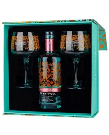 Silent Pool Rose Expression Gin Gift Set, 70 cl