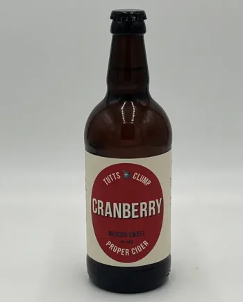 Tutts Clump Cranberry Cider - The Online Cider Shop