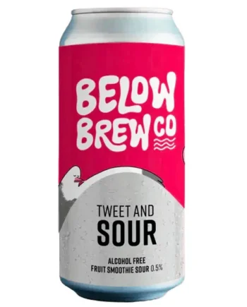 Below Brew Co Tweet and Sour Alcohol Free Smoothie Sour 440ml (0.5%)