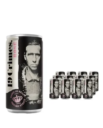 19 Crimes Rosé Wine Can Multipack, 12 x 187 ml