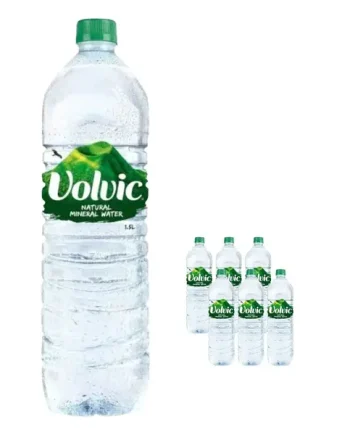 Volvic Still Mineral Water Multipack, 6 x 1.5 L