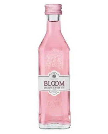 Bloom Jasmine & Rose Pink Gin Miniature, 5 cl