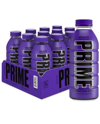 Prime Grape Hydration Drink Multipack, 12 x 500 ml