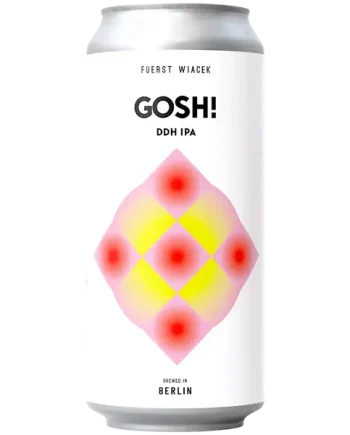 Fuerst Wiacek Gosh x Left Handed Giant Collab DDH IPA 440ml (6.8%)
