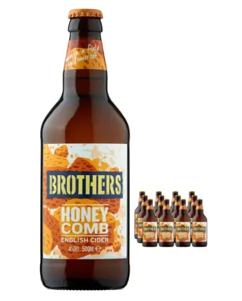 Brothers Honeycomb Cider Multipack, 12 x 500 ml
