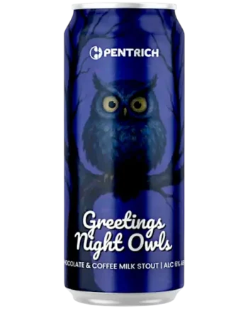 Pentrich Greetings Night Owls Chocolate & Coffee Milk Stout 440ml (6%)