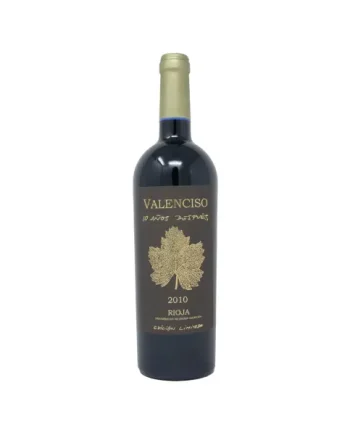Valenciso Rioja Reserva 10 Años Después Rioja 2015