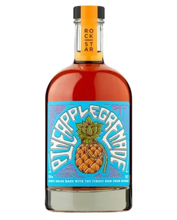 Rockstar Pineapple Grenade Spiced Rum, 50 cl