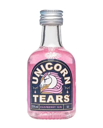 Unicorn Tears Raspberry Gin Liqueur Miniature, 5 cl