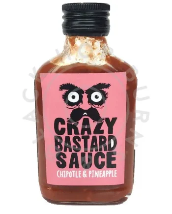 Crazy Bastard Chipotle & Pineapple Hot Sauce (100ml)