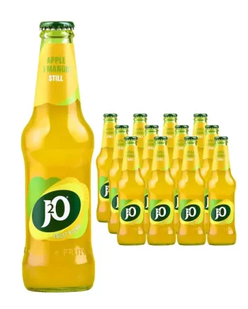 J2O Apple & Mango Fruit Glass Bottle Multipack, 12 x 275 ml
