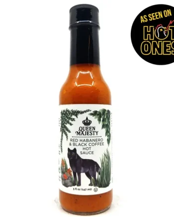 Queen Majesty Red Habanero & Black Coffee Hot Sauce (147ml)