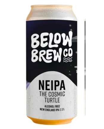 Below Brew Co NEIPA The Cosmic Turtle Alcohol Free New England IPA 440ml (0.5%)
