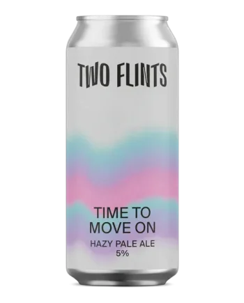 Two Flints Time To Move On Hazy Pale Ale 440ml (5%)