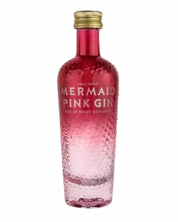 Isle of Wight Distillery Mermaid Pink Gin Miniature, 5 cl