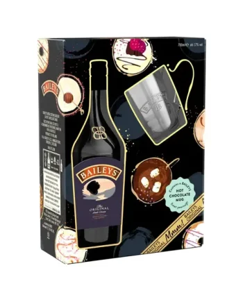 Baileys Original Irish Cream Liqueur Gift Pack, 70 cl