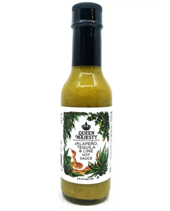 Queen Majesty Jalapeño Tequila & Lime Hot Sauce (147ml)
