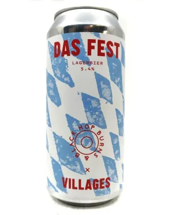Villages x Hop Burns & Black Das Fest Festbier Oktoberfest Lager 5.4% (440ml can)